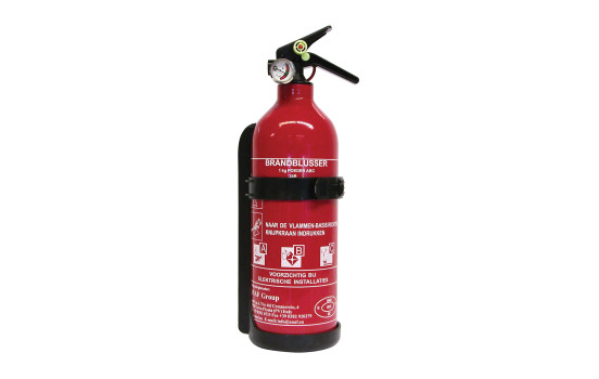 Extincteur ABC 1kg avec manomètre