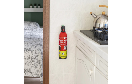 Support mural noir pour extincteur de 750 ml, Image 7