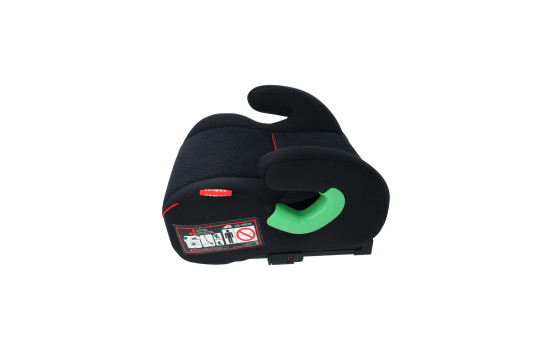 Carkids I-Size Isofix Réhausseur Alfie 125-150cm Noir/Rouge, Image 2