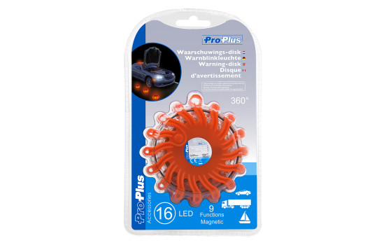 Disque d'avertissement 16LED Orange, Image 2