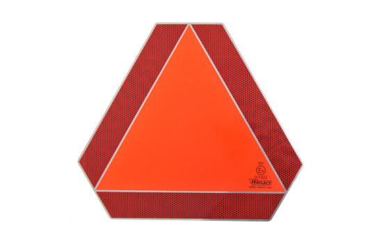 Tableau de marquage ProPlus aluminium "Trafic lent"