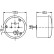 Bakljus 2SA 964 169-097 Hella, miniatyr 2