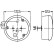 Bakljus 2SB 964 169-301 Hella, miniatyr 2