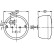 Bakljus 2SD 001 685-627 Hella