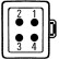 Bakljus 2SD 001 685-627 Hella, miniatyr 4