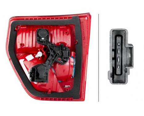 Bakljus Citroën C5 III 08-10 lib 2TZ 354 823-031 Hella, bild 2