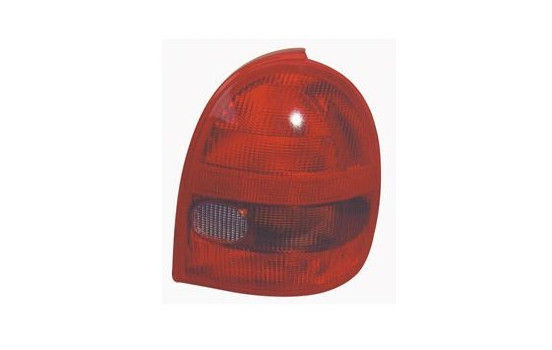 Bakljus höger 3 DÖRRAR + lamphållare (röd) 3776922 Van Wezel