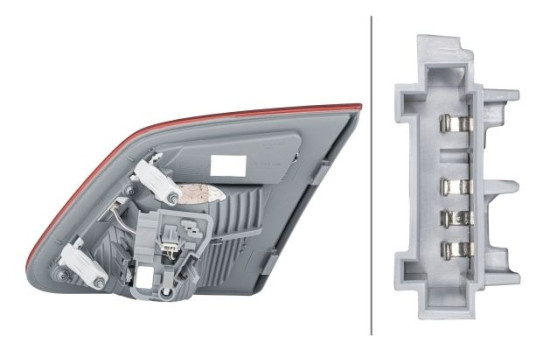 Bakljus Mercedes B (W246) 11-14 li bi 2TZ 354 872-091 Hella, bild 2
