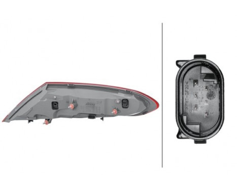 Bakljus Mercedes C (A_C205) 15- 2009 LED 2SD 011 786-211 Hella, bild 2