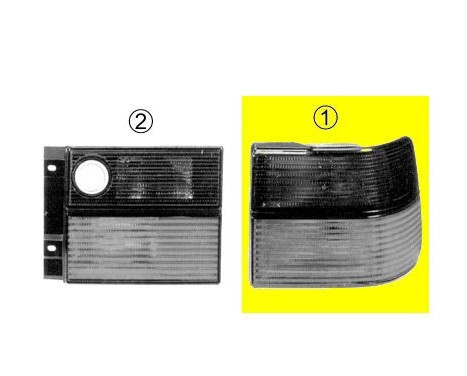 Bakljus vänster utanför VENTO rökfärgad 5884935 Van Wezel, bild 3