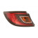 Bakljus vänster yttre 4/5 D Röd 2756931 Van Wezel, miniatyr 2