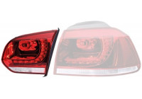 Bakljus VW Golf VI cabriolet 11- reb led 2TZ 010 971-061 Hella