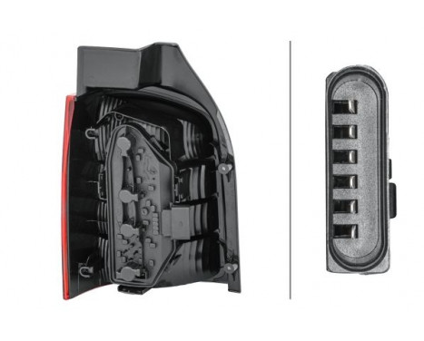 Bakljus VW T5 03- högerdörr 2SK 008 579-221 Hella, bild 2