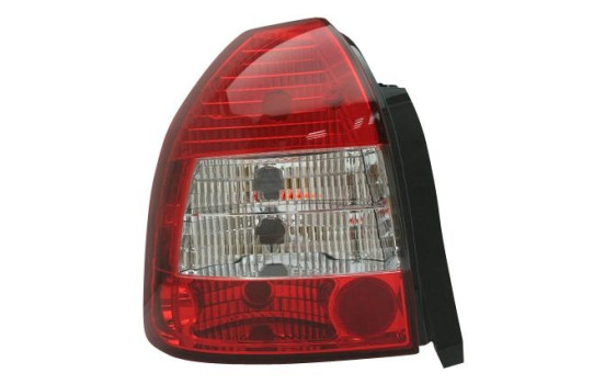 Bakljussats lämplig för Honda Civic HB 3-dörrar 1996-2001 - Röd / klar DL HOR36 AutoStyle