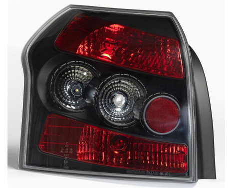 Bakljusset passande till Toyota Corolla HB E12 2001-2005 - Svart DL TOR10J AutoStyle, bild 2