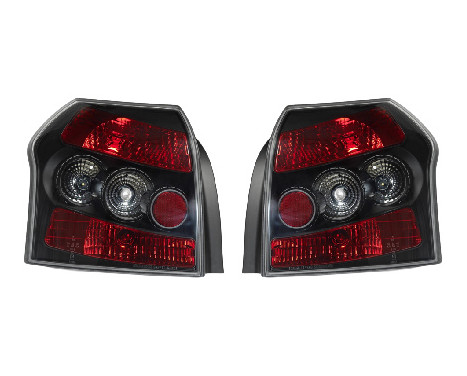 Bakljusset passande till Toyota Corolla HB E12 2001-2005 - Svart DL TOR10J AutoStyle