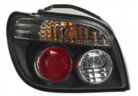 Bakljusset passande till Toyota Yaris I 1999-2005 (exkl. Verso) - Svart DL TOR08J AutoStyle