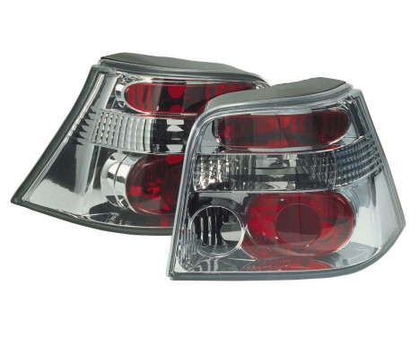 Bakljusset passande till Volkswagen Golf IV 1998-2003 exkl. variant - krom DL VWR08 AutoStyle