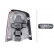 Baklykta 2SK 009 477-061 Hella, miniatyr 3