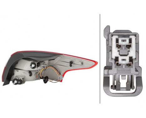 Baklykta 2VA 354 995-031 Hella, bild 3