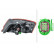 Kombinationsbackljus 2SD 012 831-031 Hella, miniatyr 2