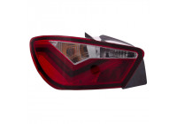 Set LED-bakljus passande Seat Ibiza 6J SC 3-dörrars 2008- - Röd/Rökfärgad DL SER22LRS AutoStyle