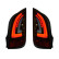 Set LED-bakljus som passar Volkswagen Up! & Skoda Citigo 2011- - Svart/Smoke/Guld DL VWR99SG AutoStyle