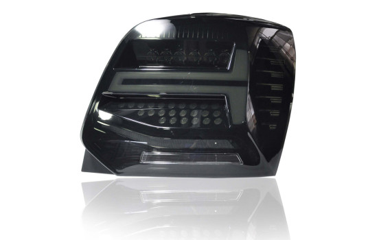 Set med LED-bakljus lämplig för Volkswagen Polo 6R/6C 2009-2017 - Svart - inkl Dynamic Running L DL VWR27LJD AutoStyle