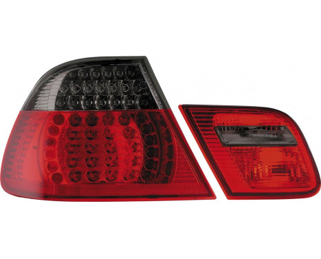 Styling Bakljus BMW 3-serie E46 Coupe 1999-2003 - Röd / Smoke DL BMR27S AutoStyle