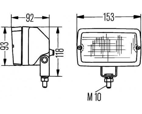 Arbetsstrålkastare Master 5060, bild 2