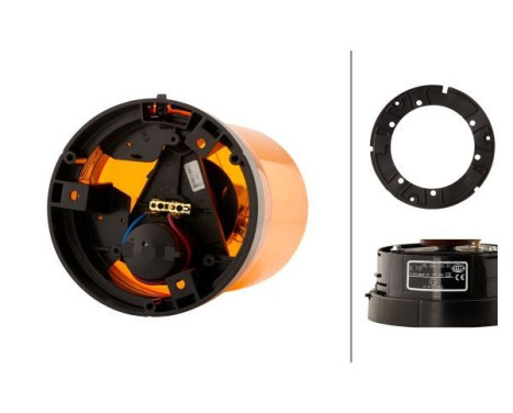 Blinkljus KL710 12V orange fast m/optik, bild 3