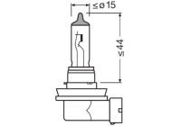 Glödlampa, strålkastare ORIGINAL