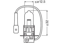Glödlampa, strålkastare ORIGINAL