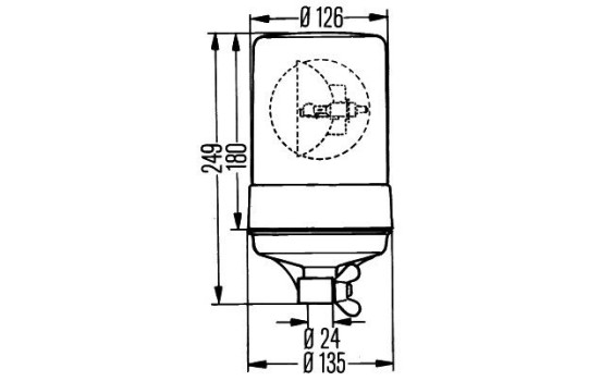 Varningsfyr KL 600, bild 3