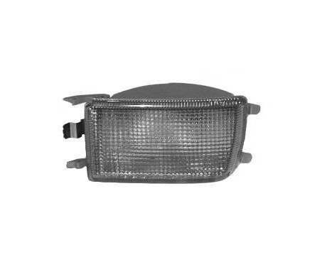 Blinkerlampa höger fram VIT inklusive Glödlampshållare 5880906 Van Wezel