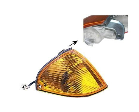 Höger framblinkers ORANGE LUCAS TYPE från 1996 5214902 Van Wezel