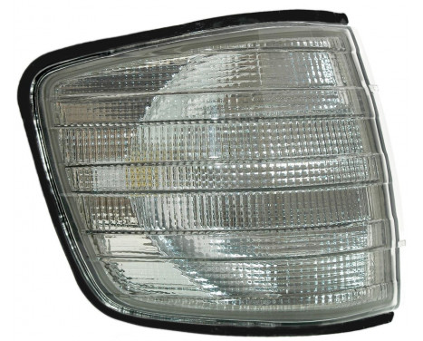 Sats med framblinkers lämpliga för Mercedes-Benz W126 Coupé 1980-1991 - Rökfärgad