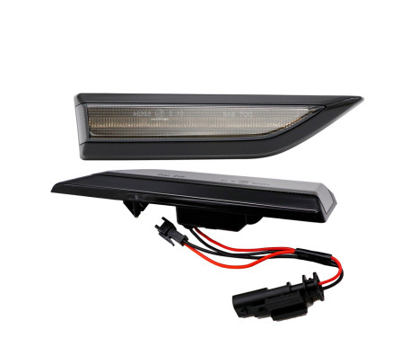 Set LED-sidoblinkers lämplig för - lämplig för Volkswagen Caddy IV 2015-2020 - Rökfärgad - inkl. D, bild 4