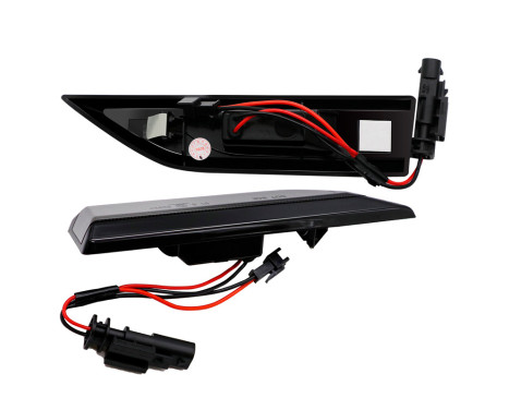 Set LED-sidoblinkers lämplig för - lämplig för Volkswagen Caddy IV 2015-2020 - Rökfärgad - inkl. D, bild 6