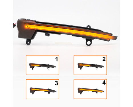 Set LED sidospegelindikatorer - lämplig för Seat (Cupra) Ateca 2016- & Seat Tarraco 2019- - Smo, bild 6