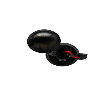 Set med LED sidoblinkers lämplig för Alfa/Fiat/Ford/Lancia olika modeller - Smoke grey - inkl