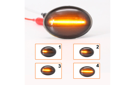 Set med LED-sidoindikatorljus lämpliga för Mini R55 Clubman / R56 / R57 Cabrio / R58 Coupe / R59 Roadste, bild 7