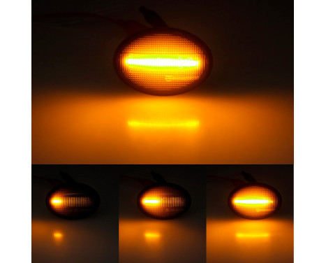 Set med LED-sidoindikatorljus lämpliga för Mini R55 Clubman / R56 / R57 Cabrio / R58 Coupe / R59 Roadste, bild 8