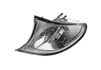 Sidoblinkers för ytterspegel vänster 9/01+ VIT Innerkant Silver 0649907 Van Wezel