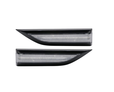 Ställ in LED-sidoindikatorer lämpliga för Volkswagen Transporter T6 2015- - Vit - inkl. DRL, bild 2