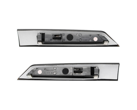LED-bromsljus lämplig för Ford Transit Custom & Tourneo Custom 2012-2023 (med bakdörrar) - Rökfärgad, bild 3