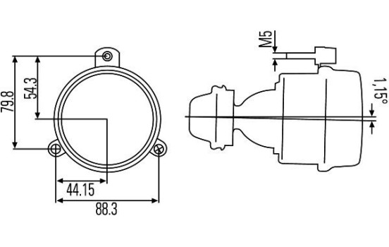 Dimljus 1NL 007 186-027 Hella, bild 2