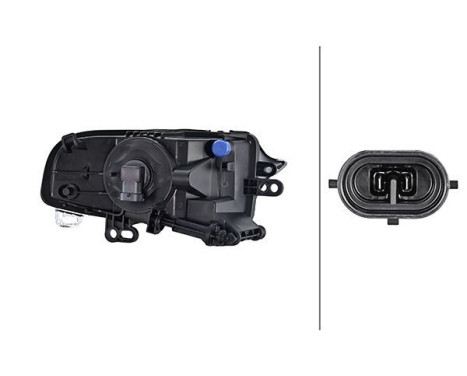 Dimljus Audi A3 (8VS) 05/13- li H8 1NE010 832-331 Hella, bild 2