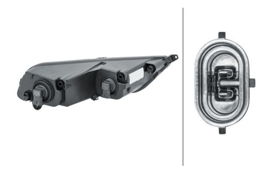 Dimljus/kurvljus/varselljus VW Passat 10-14 li H8 1ND 010 545-131 Hella, bild 2