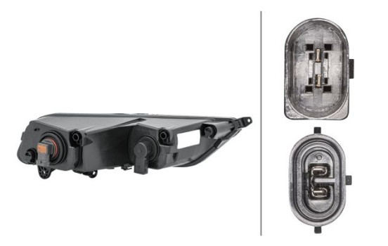 Dimljus/kurvljus VW Passat 10-14 li H8 1ND 010 545-111 Hella, bild 2